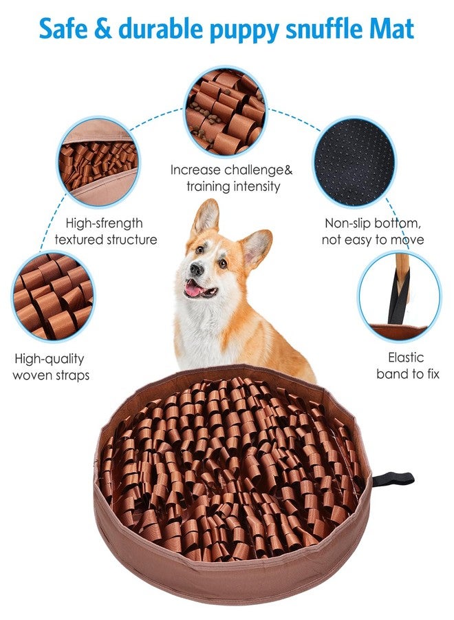 AMIR Slow Feeder Mat for Dogs – Dog Food Mat Anti-Gobble Mat to Relieve Boredom, Anxiety & Stress, Snuffle Mat for Dogs Works for All Dog Breeds, Sizes & Ages - Image 3